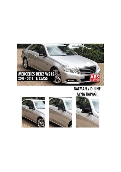 Mercedes E Serisi W212 (2009 - 2016) Batman Yarasa Ayna Kapağı (par