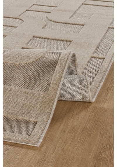 Kaşmir Halı İskandinav Tora Beige 160x230 Cm Salon Mutfak Halısı Yolluk Bej