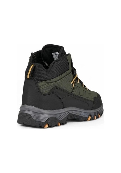 Erkek Yarım Boğaz Su Geçirmez Outdoor Bağcıklı Fermuarlı Bot Haki