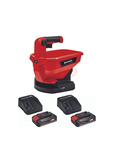 Einhell Ge-Us 18 Li 2 X 2.5 Ah Akülü Çim Gübre Tuz Serpme Makinesi