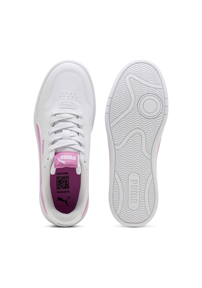 Puma Court Lally Jr Beyaz Kadın Sneaker 000000000102714310 Beyaz-a Pembe
