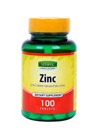 Vitapol Çinko Sülfat 15 Mg 3X100 Tablet Zinc