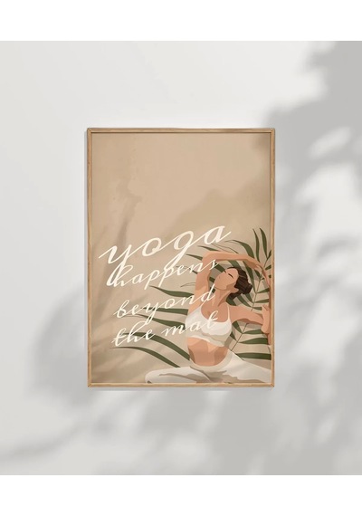 Çerçevesiz Poster Sınırların Ötesinde