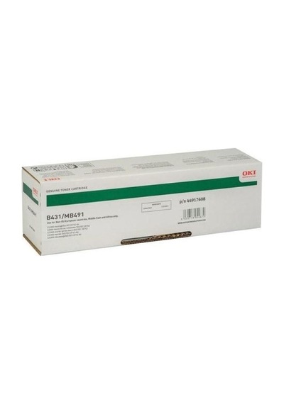 Renklim Okı 44917608 B431 / Mb491 Siyah Toner