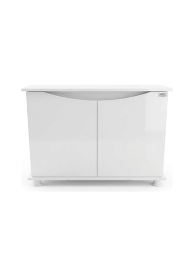 Kanki Pet 100 Cm Mdf Kp10001by Flex Beyaz Kapaklı Akvaryum Sehpası 100x31x69 Cm