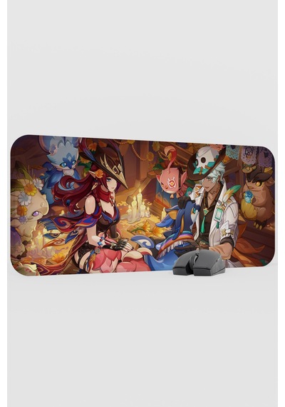 Ifa Genshin Impact Anime Oyuncu V2 - 70x30 Xl Gaming Mouse Pad Fare Altlığı