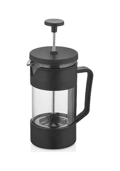 Bol Toptan - French Press 420 Ml, Siyah Bitki Çayı Ve Filtre Kahve Demliği Siyah