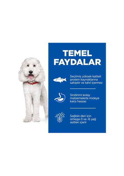 Hill's Science Plan Hipoalerjenik Yetişkin Orta Irk Somonlu Köpek Maması 12kg
