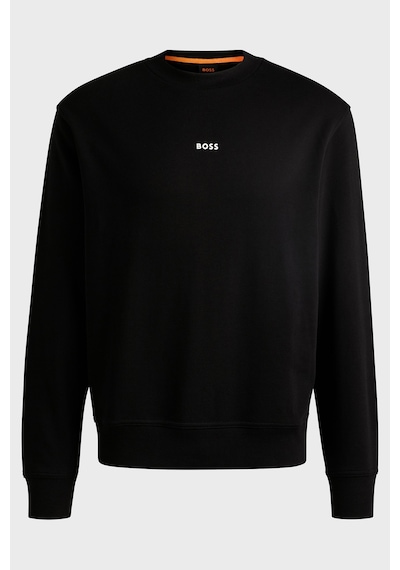Boss Erkek Sweat 50514541 001 Siyah Siyah