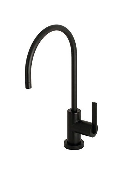 Brass Ks8190ctl Kontinental Su Filtrasyon Bataryası, 13,7 Cm Ağız Erişiminde, Mat Siyah