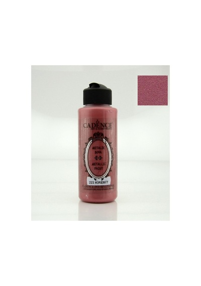 Kiremit Rengi Cadence Metalik Boya 120ml 223 Karışık Karışık