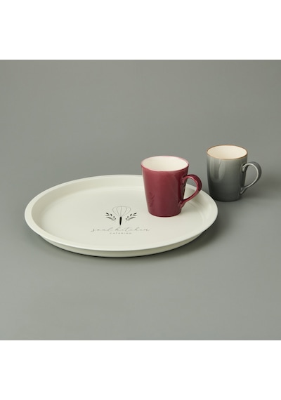 Sarkapp Soul Kitchen Tepsi - Krem - 35 Cm Çok Renkli