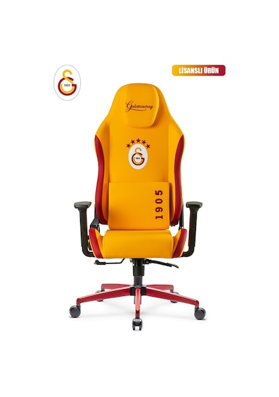 Fanchair X Galatasaray Sarı Kırmızı Lisanslı Oyuncu Koltuğu-107