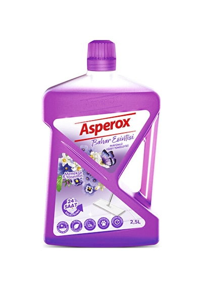 2 Adet Asperox Yüzey Temizleyici 2500 Ml Mor Diğer