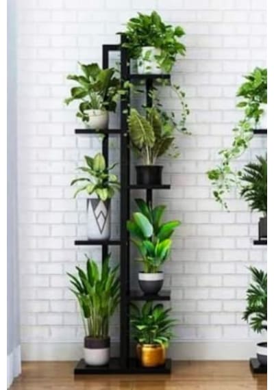 Adımshops, Çiçeklik, 6 Bölmeli Raf, Metal Çerçeveli Dikey Çiçeklik Diğer