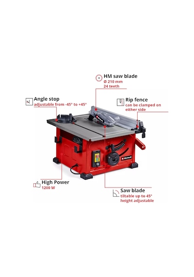 Einhell TC-TS 8 Tezgah Testere - 4340426