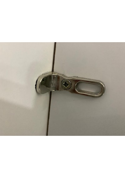 Gardırop Arkalık Tutacağı Tırnak 8Mm 10Lu Montaj Aparatı