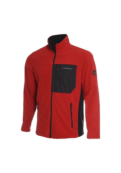Cresta Outdoor Çift Renkli Mikro Polar Fermuarlı Erkek Ceket