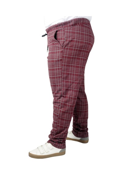 Mode Xl Büyük Beden Erkek Sweatpant Yancep 22514 Mürdüm 001