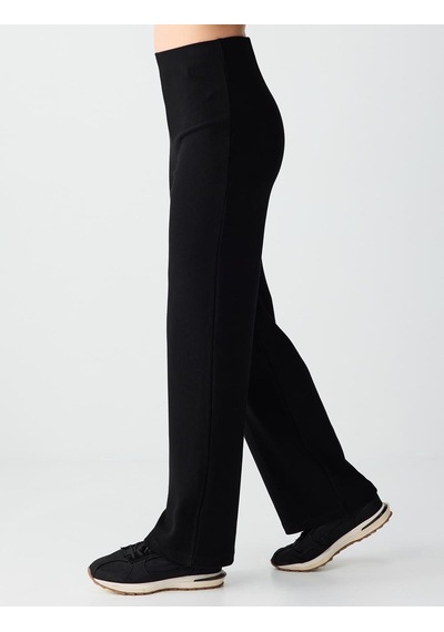 Jimmy Key Jimmy Key Siyah Beli Lastikli Normal Bel Normal Paça Örme Pantolon 6sw185442900