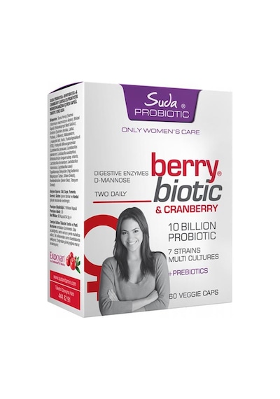 Suda Probiotic Berrybiotic 60 Kapsül