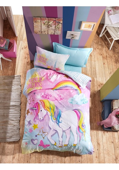 Genç Ranforce Nev Takımı Tek Kişilik Dream Mint Çok Renkli