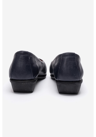 Dericlub Kadın Comfort Babet Ayakkabı Gerçek Deri Mtd 24376 Lacivert