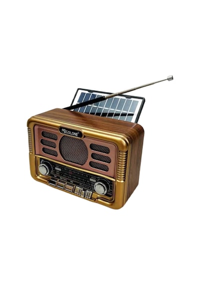 Everton RT-671 USB Solar Panelli Nostaljik Radyo