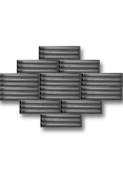 Armada Çini 7x21 Cm Bambu Metalik Çini Seramik