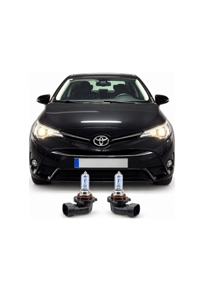 Toyota Avensis 2015-2018 Halojen Sarı Kısa Ve Uzun Far Yedek Ampulü Hır2 Xv 2 Adet