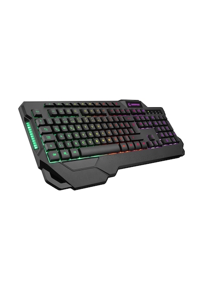 Rampage KB-R46 CARISMA - Lumos Rainbow Aydınlatmalı Usb Combo Q Gaming Klavye Mouse Set