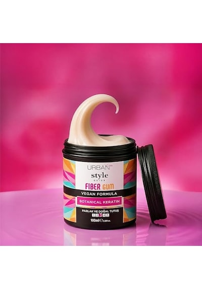 Urban Care Style Guide Parlak Görünüm Sağlayan Fiber Gum- Doğal Tutuş- Saç Sakızı-100ml