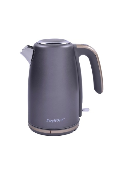 Berghoff Gem Pearl 1.7 Litre Gri Gold Modern Su Isıtıcı