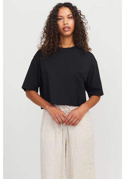 Jjxx Jxandrea Loose Sstee Jrs Siyah Kadın Kısa Kol T-shirt SIYAH
