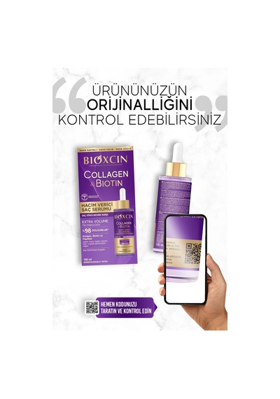 Bioxcin Saç Serum Collagen Biotin 100 Ml 3 Adet