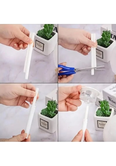 Mucit Home Hava Nemlendirici Difüzör Buhar Makinesi Filtresi 12 Adet Filtre Yedek 10 Cm