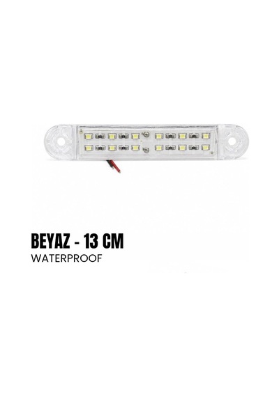 Shuıvan Merdiven Lambası 13cm Led Aydınlatma 12 Led 12v - Beyaz-1997