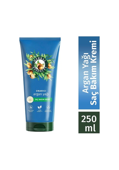 Lexroo Onarıcı Argan Yağı Saç Bakım Kremi 250ml Kıvırcık / Dalgalı