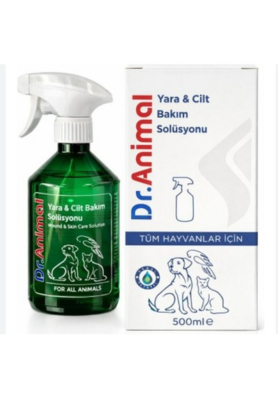 Dr. Animal Kedi Ve Köpek İçin Yakmayan Hücre Yesnileyici İlk Yardım Ve Bakım Solüsyonu 500 Ml