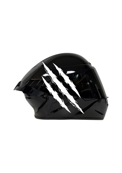 Motor Kask Sticker Monster