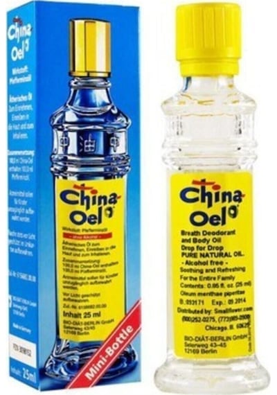 Çin Yağı 10 Ml. Chiana China Oel Oil Orta Boy Çin Yağı 10 ML