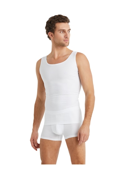 Blackspade Erkek Korse Atlet 9228 - Beyaz
