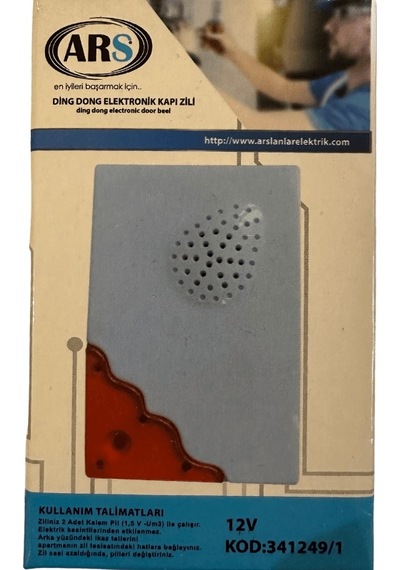 Ars 12v Ding Dong Elektronik Kapı Zili