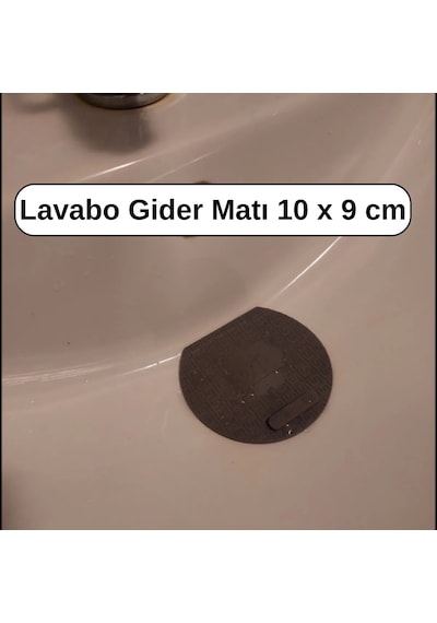 Lavabo Kötü Koku Giderici Önleyici Silikon Mat Sızdırmaz Lavabo Tıkacı Lavabo Tıpası Evye Kapağı Gri