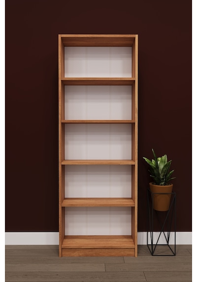 Lüks 5 Raflı Ev Ofis Kitaplık %100 MDF  Modern Dekoratif Kütüphane Kitaplık K002