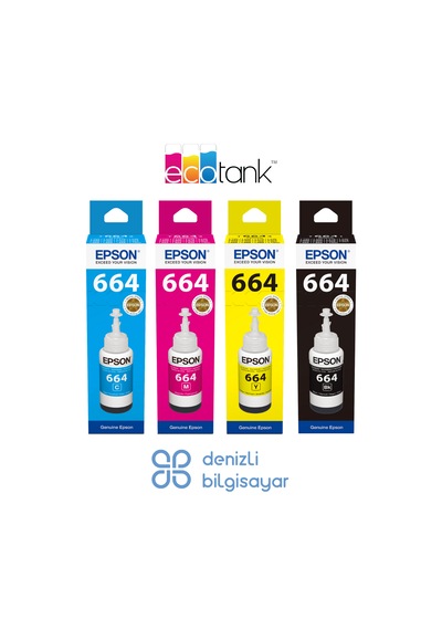 Epson 664 Mürekkep Seti