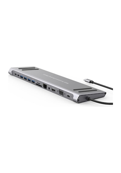 Apera GN-79 Laptop Dock İstasyonu 14 in 1 Usb 3.0 Type-C Adaptör