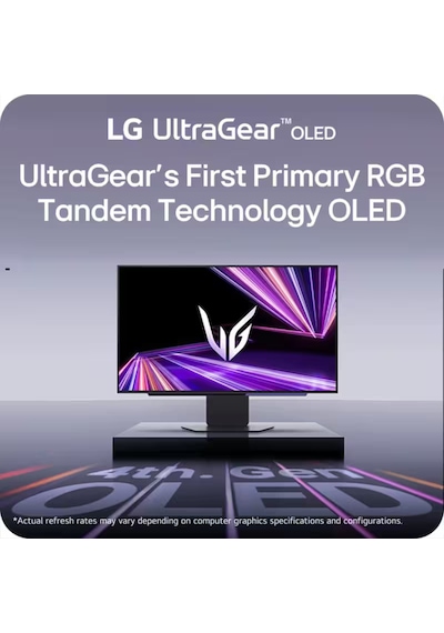Lg Ultragear Oled Gx7 26.5" 27gx700a-b 280hz 0.03ms Gtg Qhd Oled Pivot Vesa Displayhdr True Black 500 Gaming Monitör