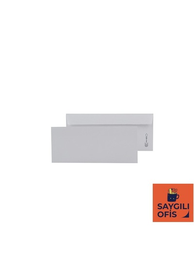Diplomat Beyaz Zarf 105x240 50 Adet
