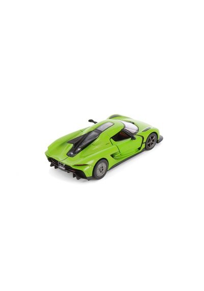 Kinsmart Metal Yeşil Araba Koenigsegg Jesko Absolut 1/36 Ölçek